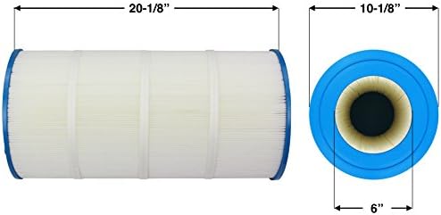 PURELINE 120 Sq Ft Pool Replacement Cartridge Filter, Compatible with Jacuzzi Sherlock 120, SHER120 - Field & Pure