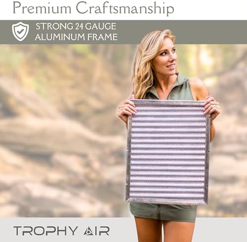 12x12x1 | Trophy Air | Merv 8 | Washable Furnace Filter | Lifetime
