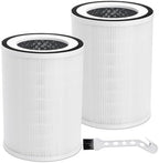2Pcs Air Purifier Filter Replacement Compatible with Afloia Kilo, KILOPRO, MIRO, MIRO PRO, MORENTO MR-Kilo, Kalo, 360° 3-Stage Filtration - Field & Pure