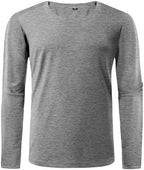 Unisex Post Shoulder Surgery Recovery Shirts - Full Tear Away Snap Long Sleeve Men Chemo Port Shirts for Men Women
