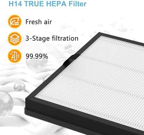 AP303 AP304 Replacement Filters for DAYETTE AP303/AP304/AP308 Air Purifier