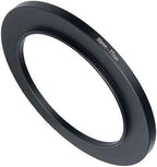 58mm to 77mm Step Up Ring Filter Adapter Black Metal Step up Adapter Rings Compatible with All Brand UV CPL ND Camera Lens Filter Step Down Ring (58mm-77mm)