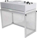 TECHTONGDA 110V Air Flow Clean Bench Dust Free Room Workshop Three Adjustable Speed Vertical Laminar Flow Hood HEPA-Filter for ISO 5 Cleanliness Dust Free Work 47.2x23.6x29 inch Working Area