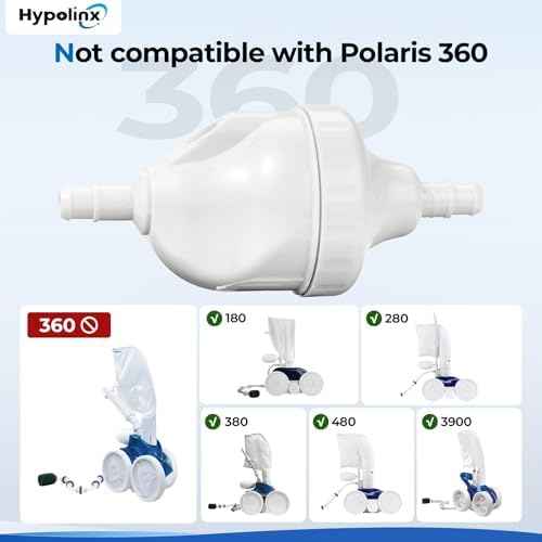 G52 Backup Valve Kit for Polaris 180 280 380 480 Pool Cleaners