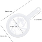 Kitchen Ultra-Fine Nylon Mesh Strainer Plastic Sieve Fine Mesh Filter Spoon - Image 8