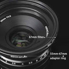 37mm Lens to 49mm Camera Lens Adapter 37mm to 49mm Step Up Ring