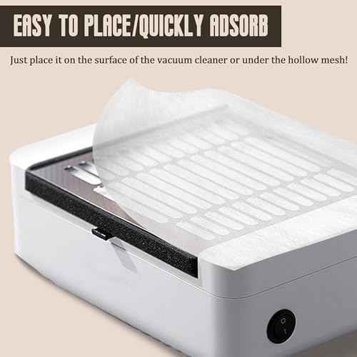 Nail Dust Collector Filter Paper Dust Collector Nail Tech For Salon Supplies