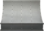 CT Copper Tailor Sloped Copper Vent Hood Wall Mount, 1150 CFM Exhaust Fan by CTCopperTailor