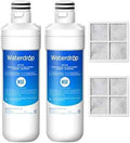 Waterdrop LT1000PC Refrigerator Water Filter and Air Filter, 2 Combo