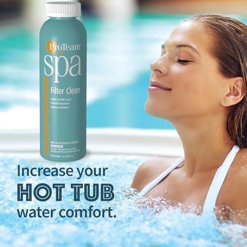 SplashWiz Proteam Spa Filter Clean - Spa Filter Cleaner for hot tub