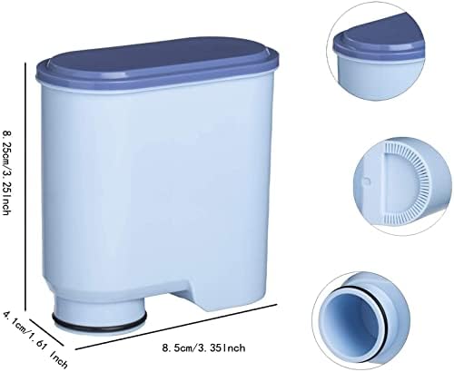 Coffee Machines Water Filter Compatible with Philips Saeco AquaClean 4 Pack - Field & Pure