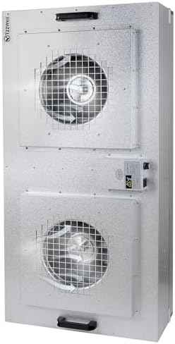 Fan Filter Unit Laminar-Flow-Hood Yzzwer - FFU HEPA Filters for Class 100/ISO 5 Cleanliness Clean Room Mycology and Mushroom Room Work 110V （Include HEPA Filter）
