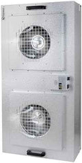 Fan Filter Unit Laminar-Flow-Hood Yzzwer - FFU HEPA Filters for Class 100/ISO 5 Cleanliness Clean Room Mycology and Mushroom Room Work 110V （Include HEPA Filter）