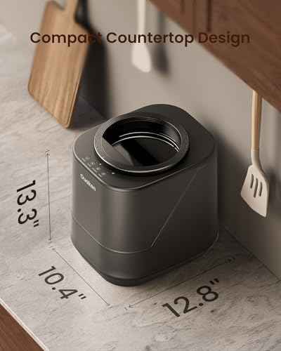 4L Electric Composter for Kitchen, Smart Countertop Compost Bin