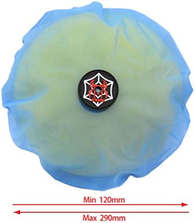 OTOM Universal Motorcycle Air Filter Dustproof Sand Cover Engine Cleaning Air Filter Wrap Fit for dirt bike (Blue)… - Field & Pure