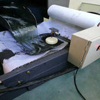 Cutting fluid filter paper, machine tool, grinder filter paper, mixed