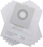 5 Pack 496186 Selfclean Filter Bag for festool 496187 577084 576760 75038 75037 Fits CT 36,CT36E, CT 26 CT26E Vacuum Bags Reusable Dust Bag