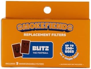 Smoke Fiends 3 Pack Replacement Filters | Discreet HEPA & Carbon