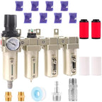 3/4" NPT Industrial Grade 4 Stage Air Compressor Drying System, 0-240