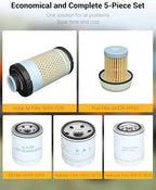 7700-05389 Maintenance Filter Kit Compatible with Kubota RTV - Field & Pure