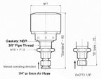 PneumaticPlus SAD400 Compressed Air Particualte and Coalescing Filters - Image 2
