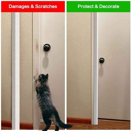 ‎Frychee Wall Corner Protector, Walls Edge Protector，Self-Adhesive Wall Corner Guards,PVC Double Side Edge Protector， Furniture Stairs Guard (2, 2.5x90cm/0.98x35.4in)