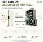 Reair 16x24x1 Air filter, Washable and Reusable Air Filter 16x24x1 for AC HVAC Furnace, MERV 8 Air Filters Machine Washable & Dryer Friendly, AC Furnace Air Filter