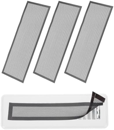 YOKIVE 4 Pcs Magnetic Floor Vent Covers, Floor Register Cover PVC Mesh
