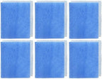 PUREBURG Replacement Filter Compatible with Best Vent Indoor Dryer Vent,12-Pack 6.9" x 6.5" x 0.6" Dryer Lint Filter For Air Clean - Field & Pure