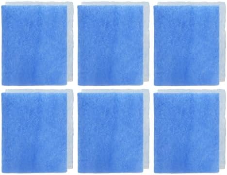 PUREBURG Replacement Filter Compatible with Best Vent Indoor Dryer Vent,12-Pack 6.9" x 6.5" x 0.6" Dryer Lint Filter For Air Clean - Field & Pure