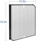 5 Pack AD3000 / AD3500 Replacement Filter Compatible with Air doctor 3000/3500 Air Purifier, 1 main filter + 2 Activated Carbon filters + 2 Carbn Pre-Filters - Field & Pure