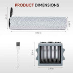 Roller Brush and Filter Replacement Compatible with Tineco Floor ONE Stretch S6/ i6 Stretch/ i5 Stretch/ S7 Stretch/ S9 Artist Cordless Wet Dry Vacuum Cleaner Replacement Parts