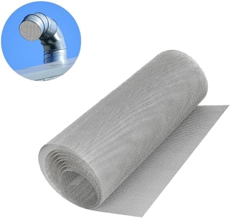 1 roll Stainless Steel Wire mesh 20 mesh, Size 16.5“X47.2”(42x120cm)