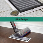 2Pcs Floor Register Cover Trap, 5x9 Inch Magnetic Air Vent Filter Floor Vent Covers Screen for Home, Dustproof Mesh Filters Net Trap Keeps Flies, Coin, Pet Hair, Food Out - Field & Pure