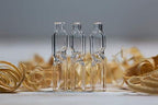 Glass Cigarette Rolling Filter Tips - Pack of 10 (8x35mm-Flat Mouth)