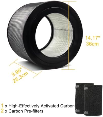 24000 Replacement Filter for Honeywell 24000 24500 50250-S 50250 - Field & Pure