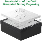 Creality Filter Replacement for Falcon Smoke Purifier YW45, 2 in 1 Activated Carbon/Pre Filters for A1 Air Purifier, 99.97% Purification Rate, Includes 5 Pre-Filters and 1 Activated Carbon Filter - Field & Pure