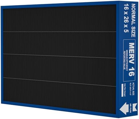 16x26x5 MERV16 Replacement Filter Compatible with PureAir PCO3-16-16