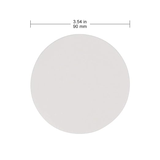 Labasics Qualitative Filter Paper Circles, 90 mm Diameter Cellulose Filter Paper - Image 3
