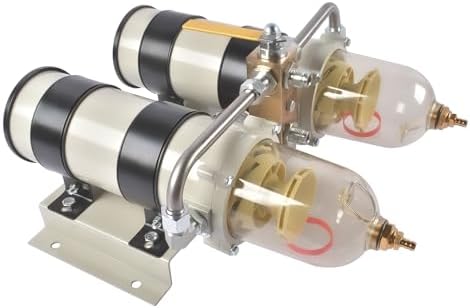Fuel Filter Water Separator 751000FH 751000FH10 Replacement for Parker Racor Turbine Series 360 GPH 30 Micron Mobile Diesel Filtration Assembly - Field & Pure