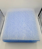 Paint Booth Exhaust Fiberglass Filter, Blue/White Paint Arrestor for