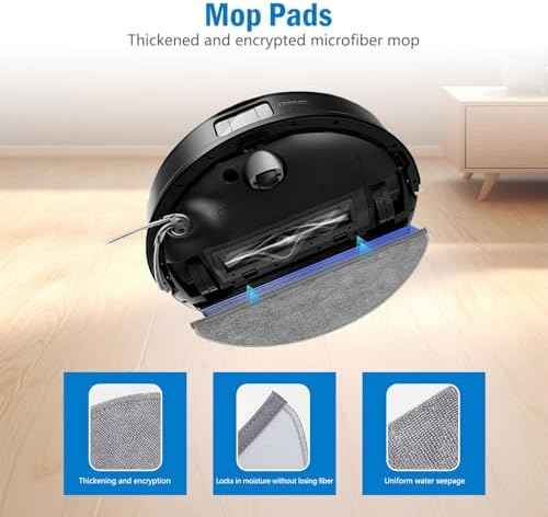Robot Vacuum Replacement Kit for Roborock Q10 X5+/X5, 21 Pcs Accessories