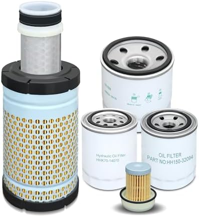 7700-05389 Maintenance Filter Kit Compatible with Kubota RTV - Field & Pure