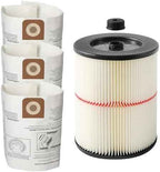 17816 Filter for Craftsman Shop Vac Filters 5/6/8/12/16 Gallon Wet/Dry Vac