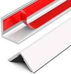 ‎Frychee Wall Corner Protector, Walls Edge Protector，Self-Adhesive Wall Corner Guards,PVC Double Side Edge Protector， Furniture Stairs Guard (2, 2.5x90cm/0.98x35.4in)
