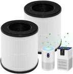 B-D02L/ M05 Replacement Filter, Compatible with MOOKA B-D02L/M05 & KOIOS B-D02L and VEWIOR B-D02U Air Purifier, 3-in 1 H13 True HEPA Filter, 2 Pack