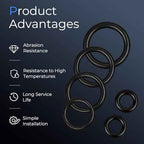 Fuel Bowl and Filter Housing Seal Kit Compatible with Ford International 7.3L Engines 1999-2003