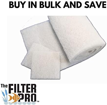 Beige Coarse Filter Media, 2" Thick, 14" x 56" Roll, Perfect for