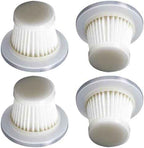 4 Pack HEPA Filters Replacement for Horsepower Duck Vacuum Cleaner, Washable Filter Replacement Parts Accessories