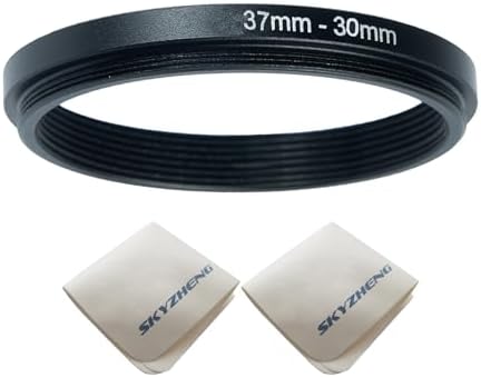 37mm Lens to 30mm Camera Lens Adapter 37mm to 30mm Step Down Ring